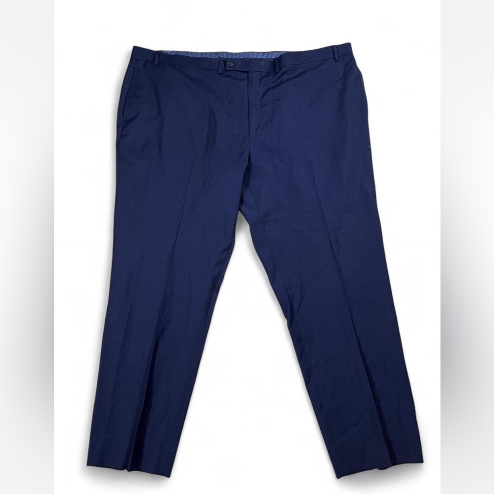 Lauren Ralph Lauren Wool Pants Mens 50x32 Navy Blue High Performance Wool